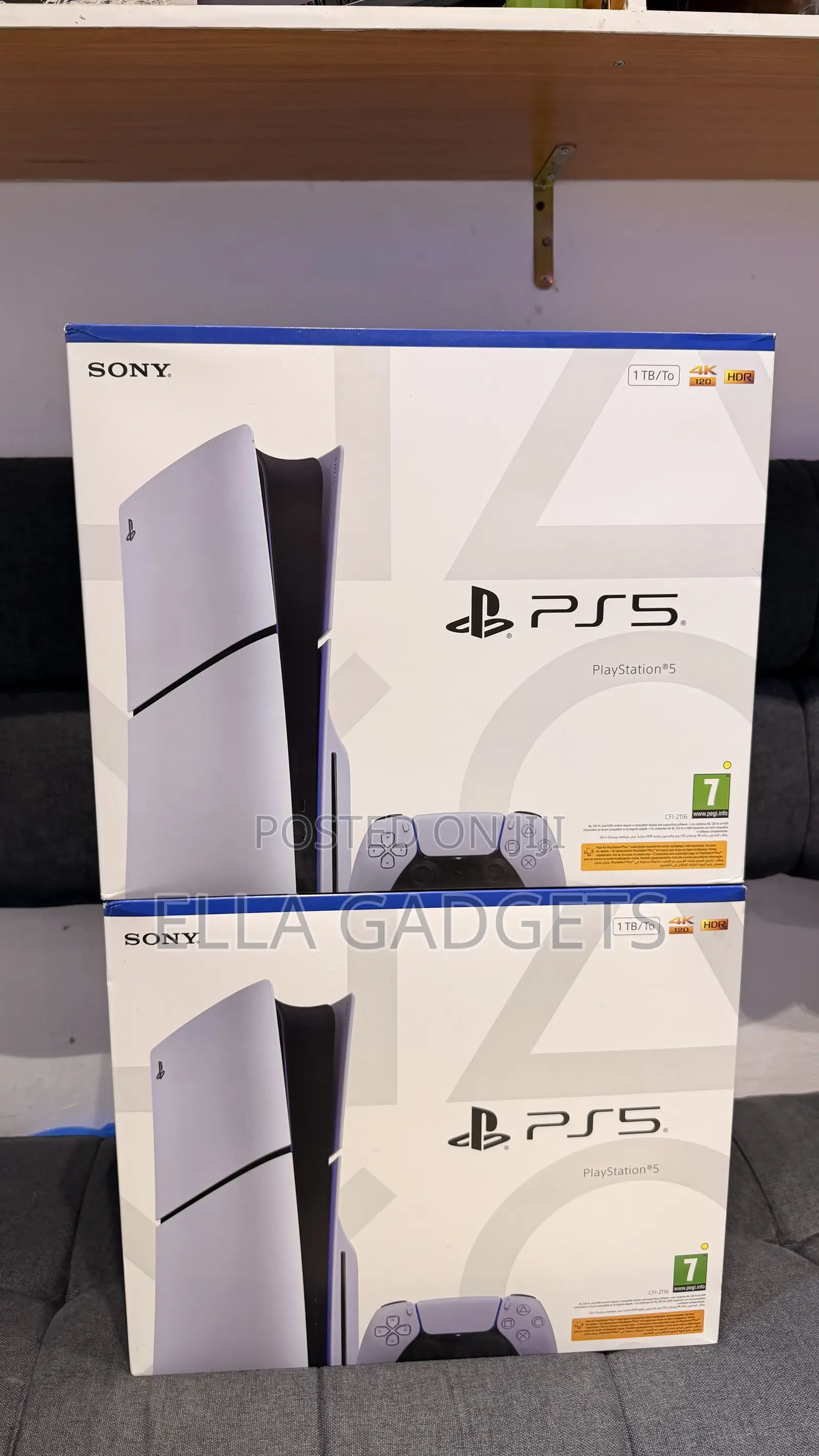 Brand New Ps5 Slim European Standard Edition — 1tb | Disc Version