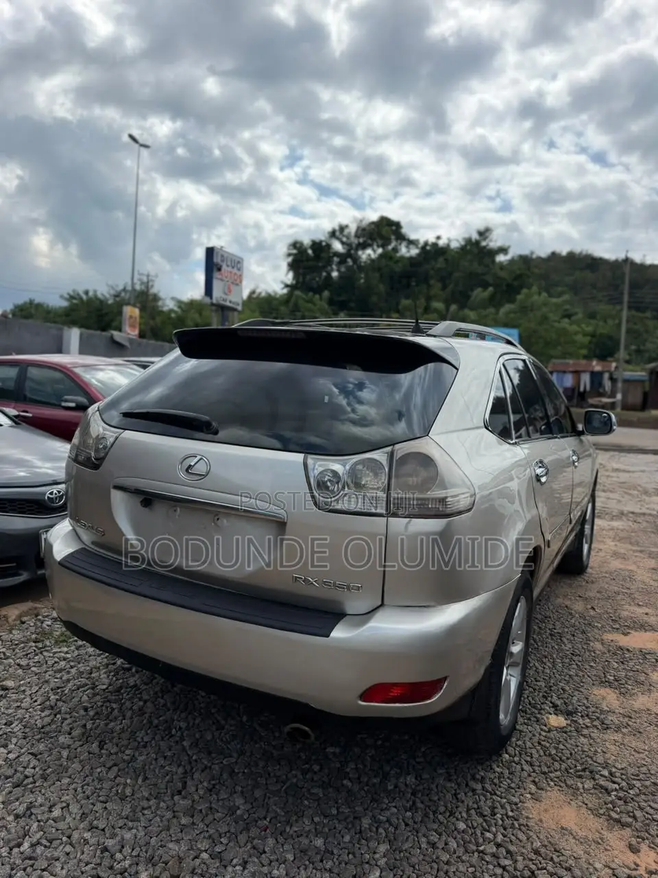 Lexus RX 2007 Gold