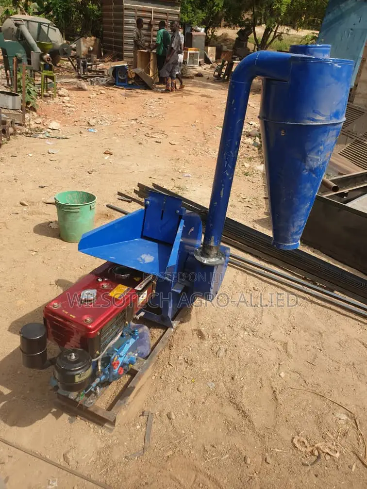 1ton/Hr Crusher Machine Powered With Diesel