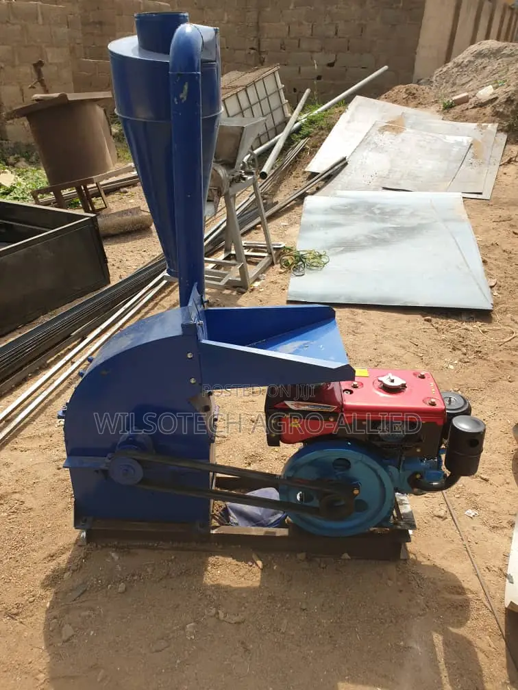 1ton/Hr Crusher Machine Powered With Diesel