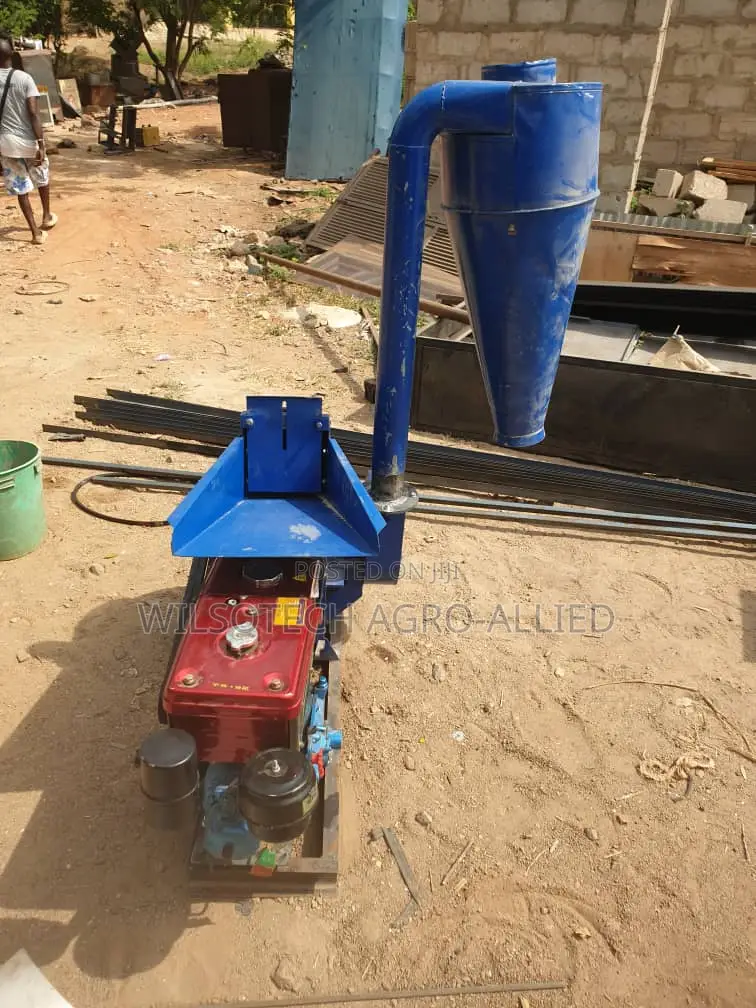 1ton/Hr Crusher Machine Powered With Diesel