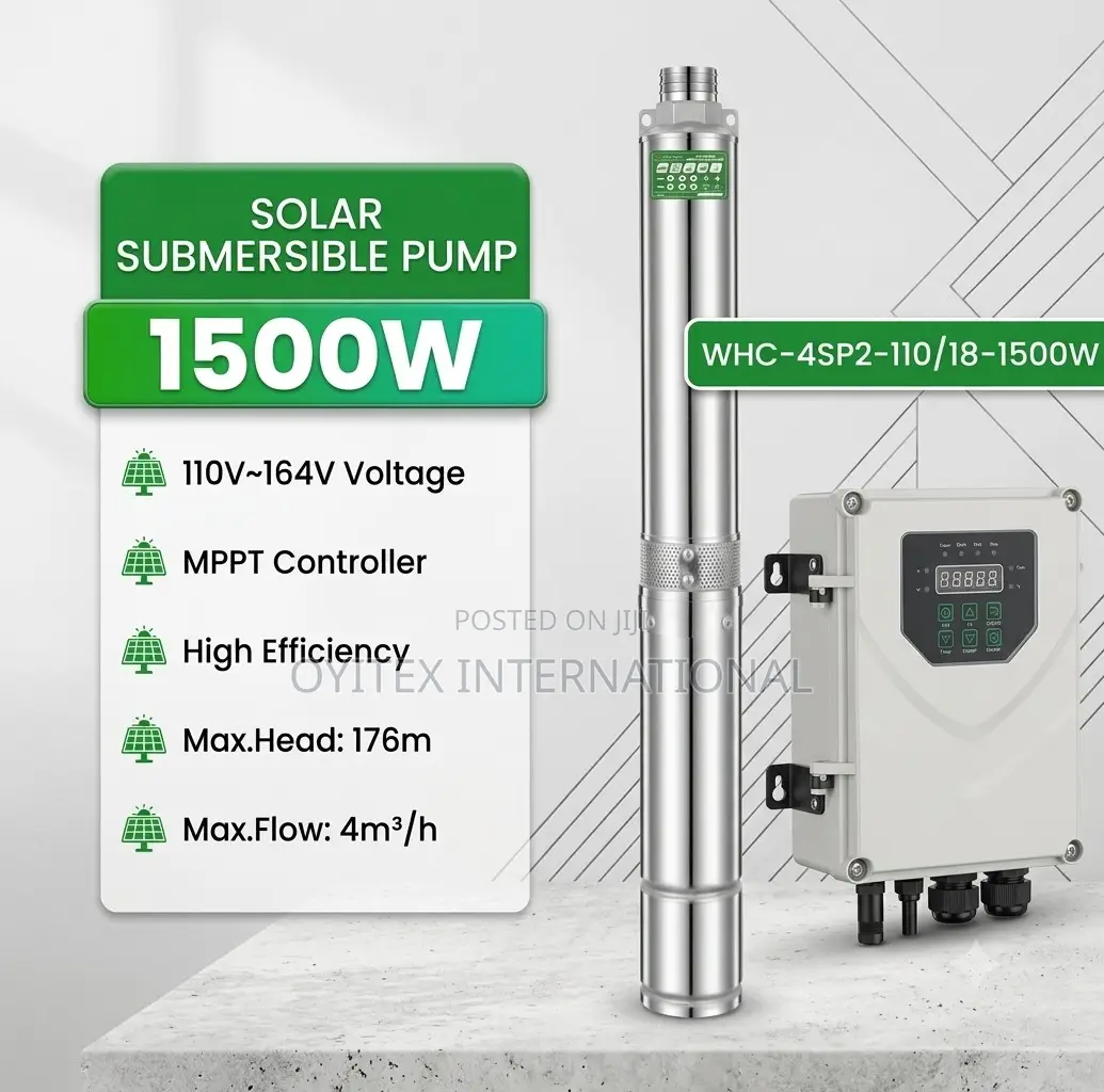 2hp Submercible WHC Solar Water Pump