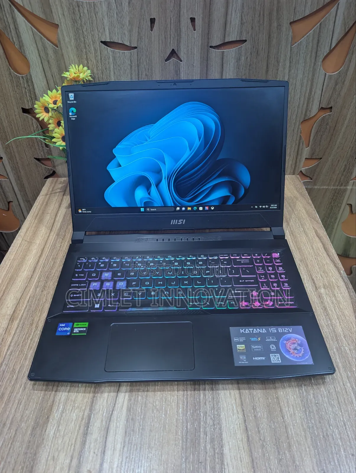 Laptop MSI Katana 15 16GB Intel Core i7 SSD 1T