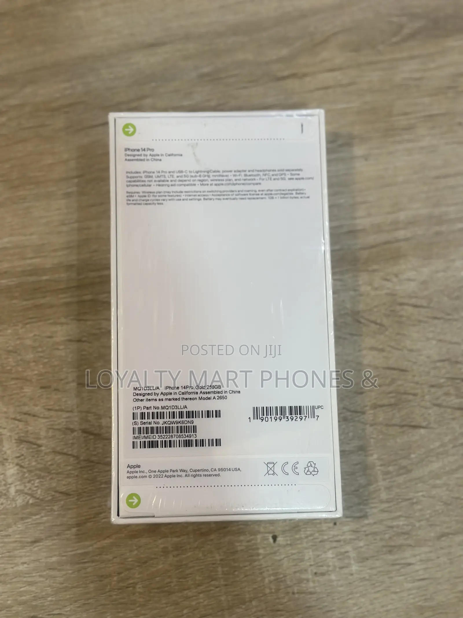 New Apple iPhone 14 Pro 256 GB Black