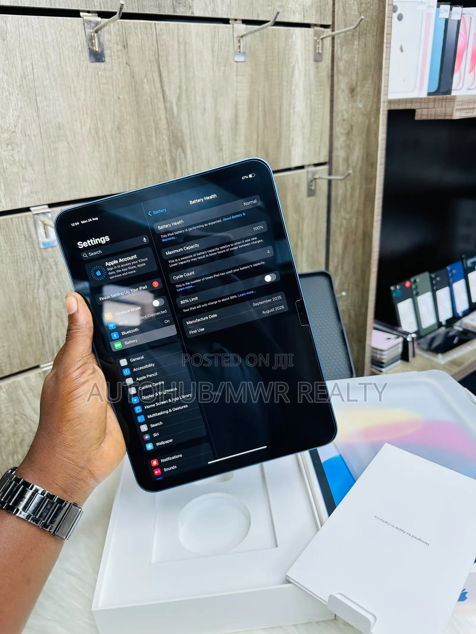 New Apple iPad Pro 128 GB Blue