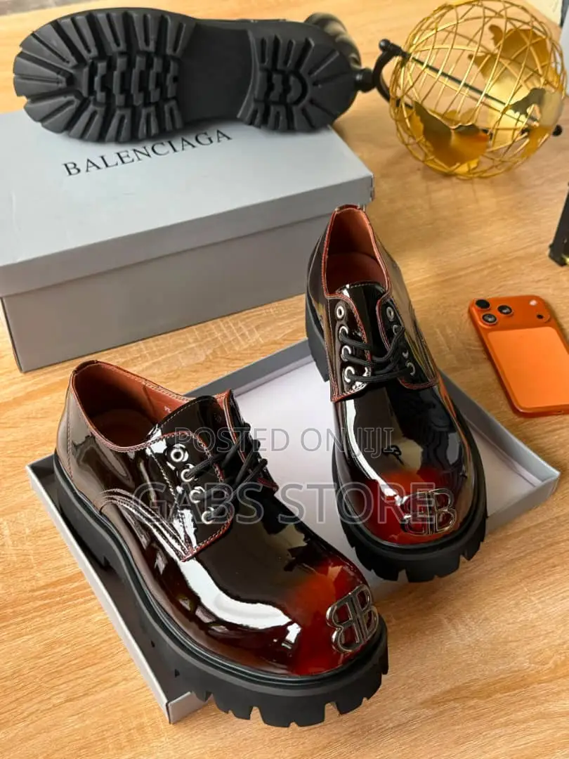 Balenciaga Stomper Derby Shoe