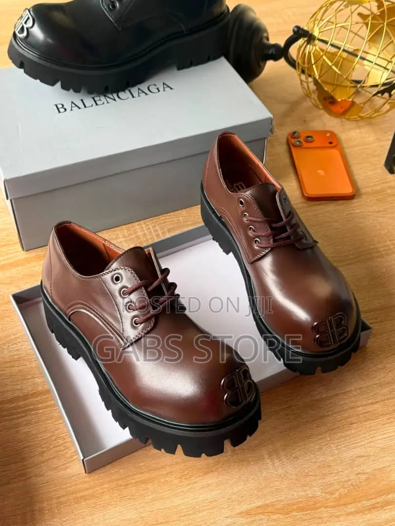 Balenciaga Stomper Derby Shoe