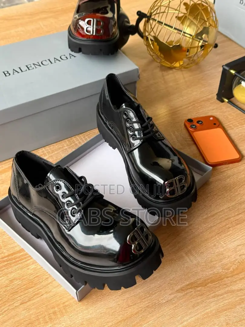 Balenciaga Stomper Derby Shoe