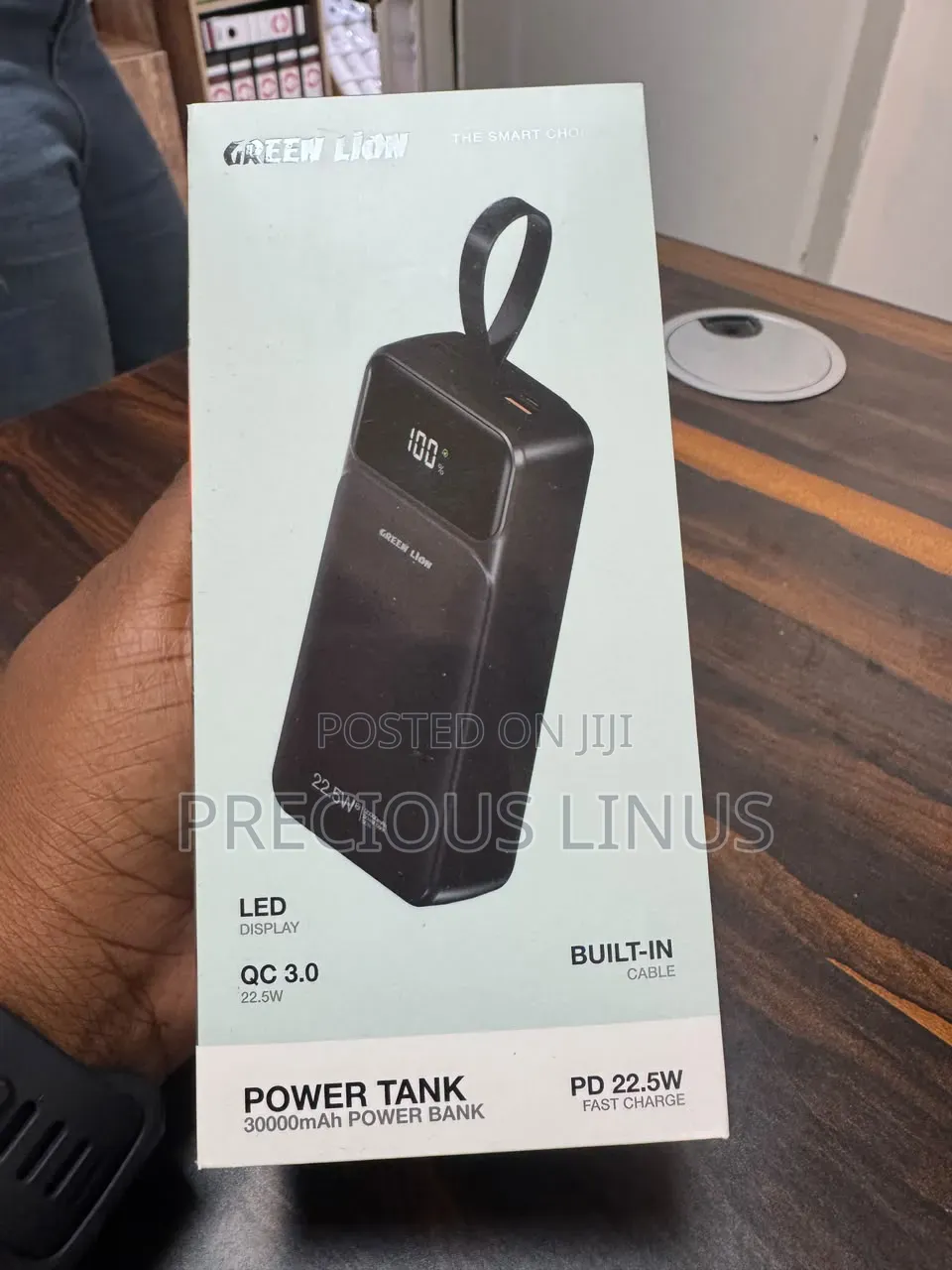 Green Lion 30,000 Mah Power Bank 22.5wat