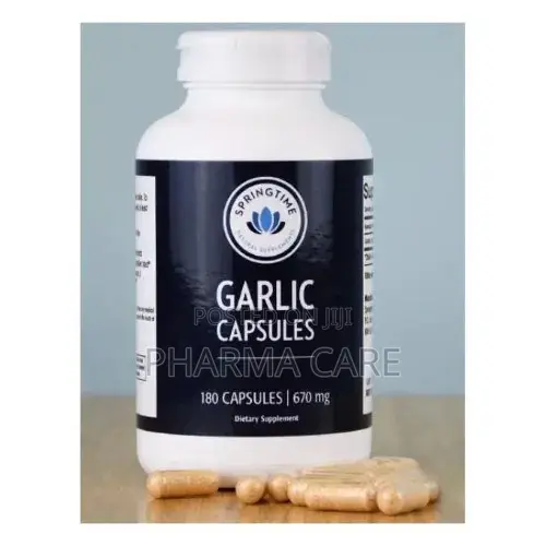 Garlic 180 Capsules Boosts the Functions of the Immune System