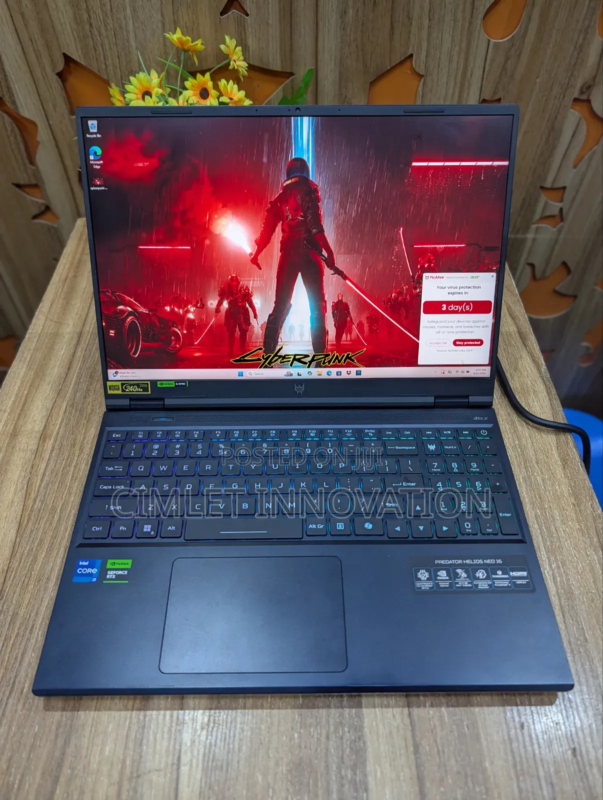 Laptop Acer Predator Helios Neo 16 16GB Intel Core i7 SSD 512GB
