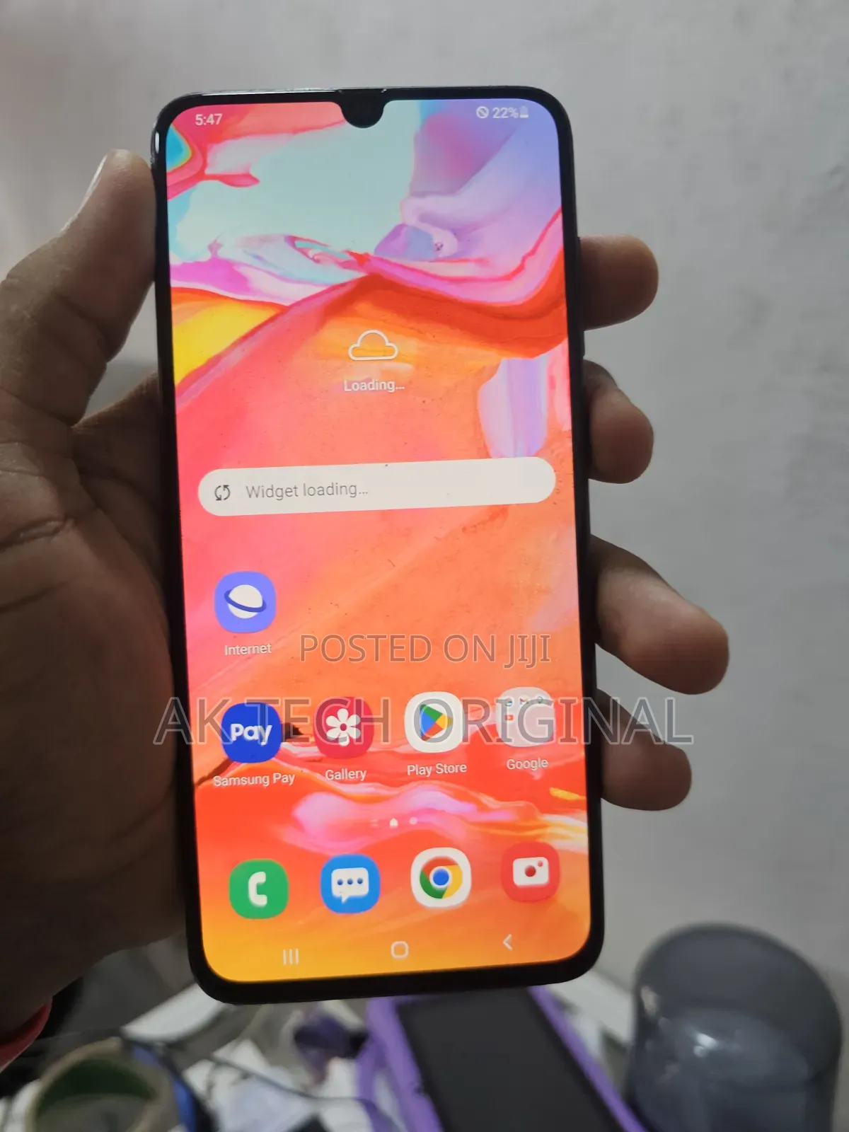 Samsung Galaxy A70 Original Amoled Follow Come Screen