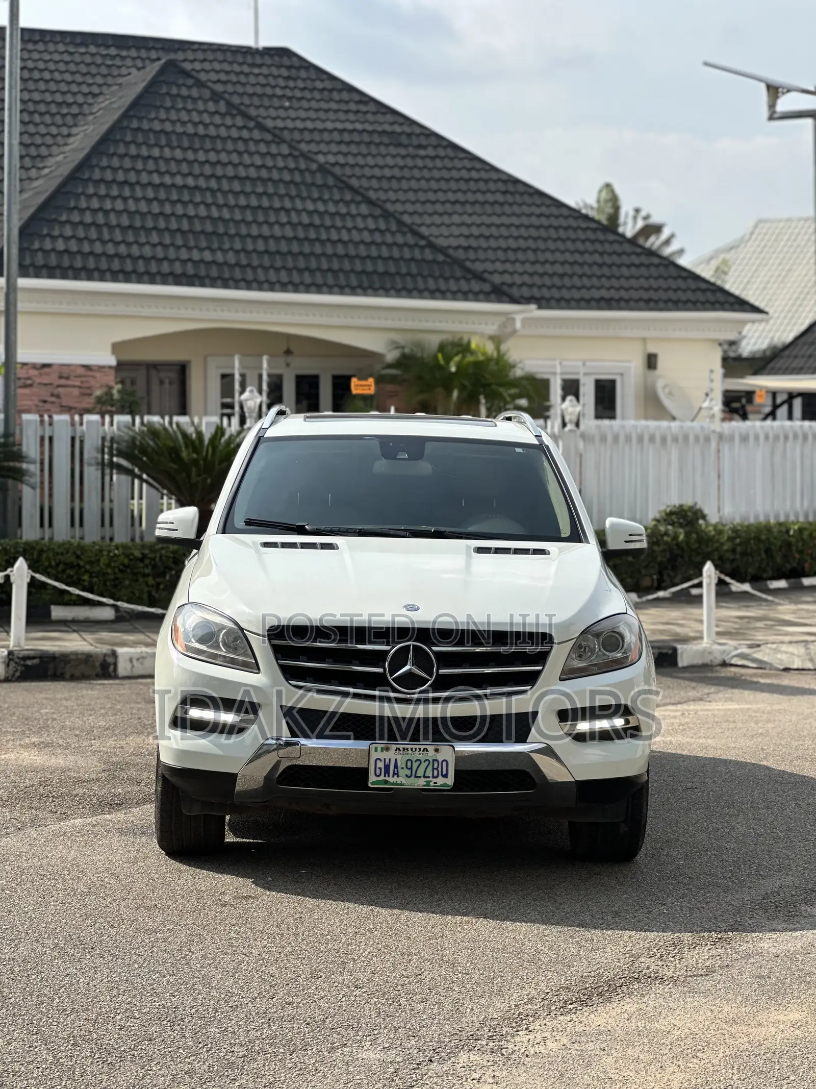 Mercedes-Benz M Class ML 350 4Matic 2013 White