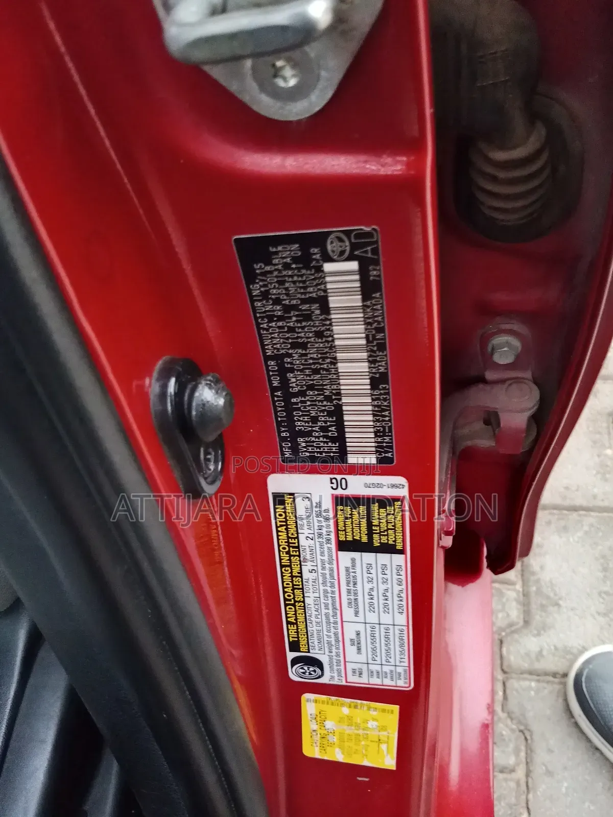 Toyota Corolla 2016 Red