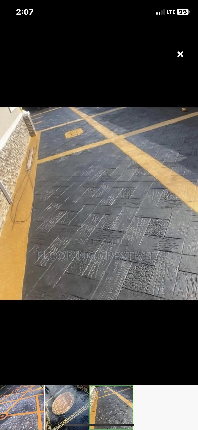 Excellent and Superb Stamp Concrete Floor and Wall