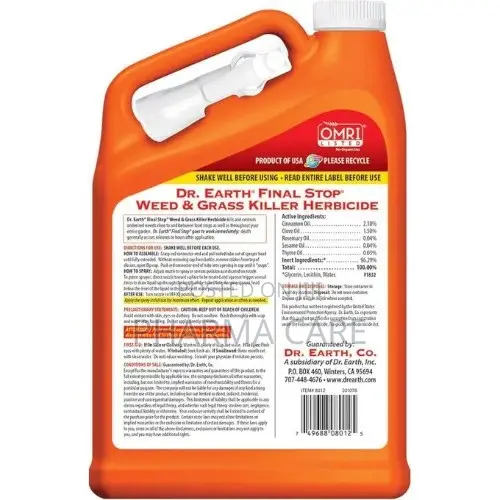 Organic Natural Weed Grass Herbicide 100% Hand Crafted Blend 1
