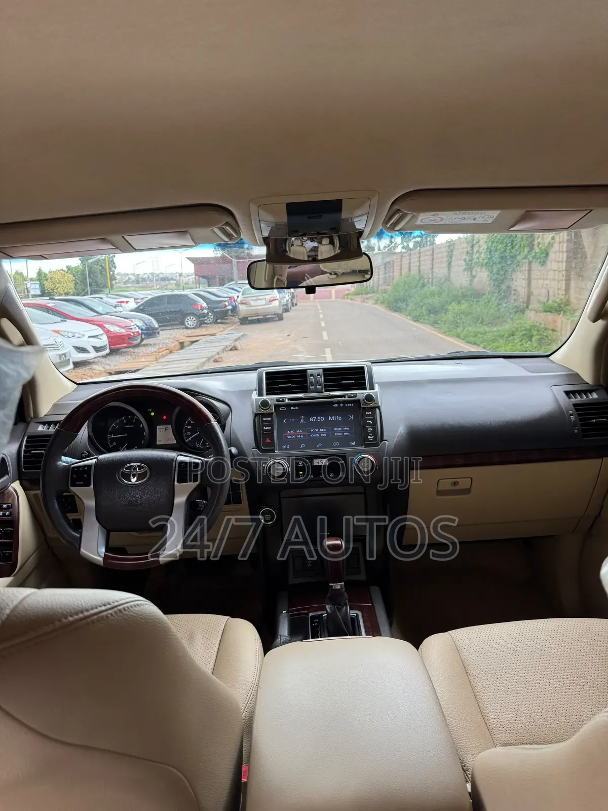 Toyota Land Cruiser Prado 2015 White