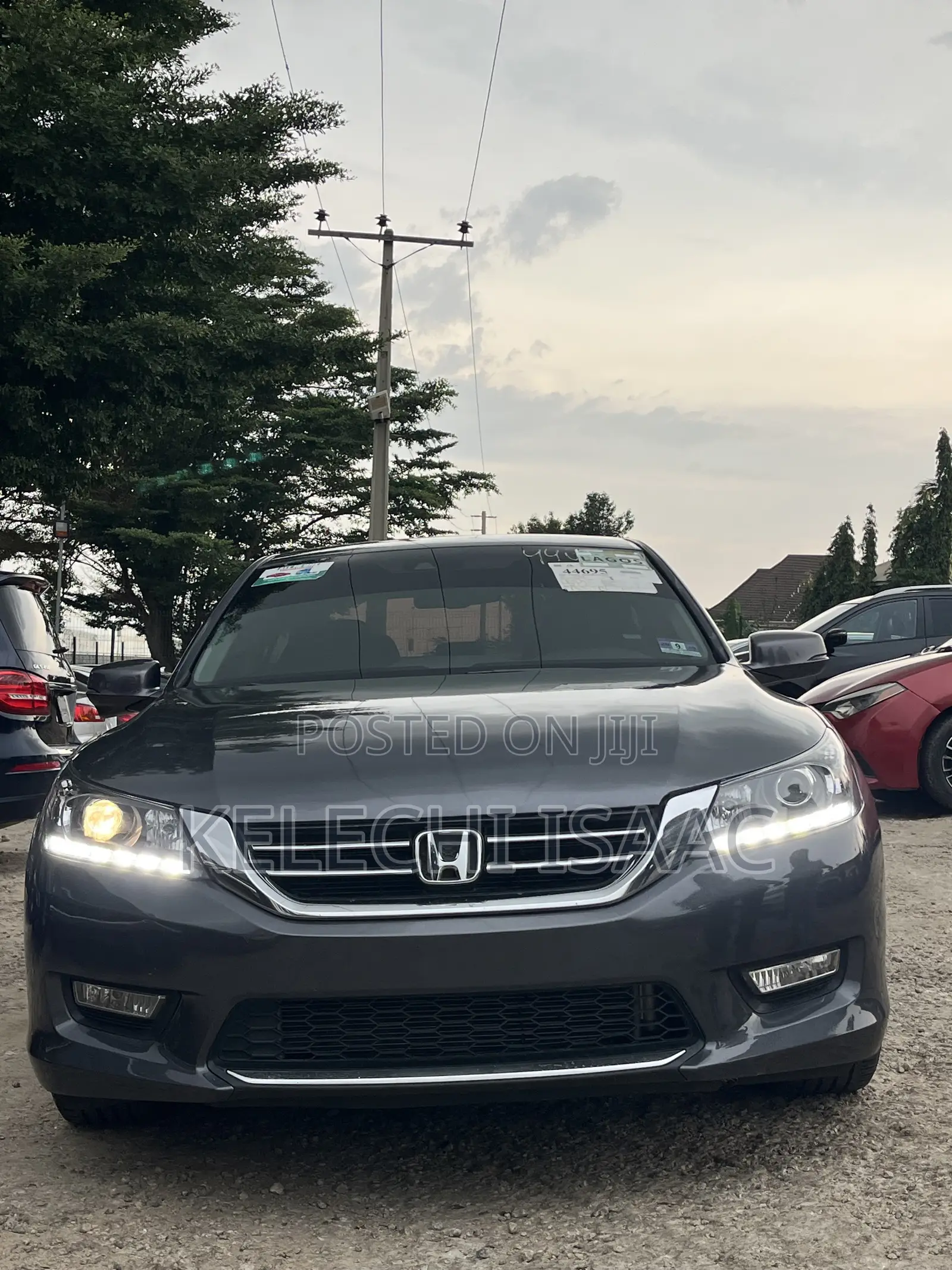 Honda Accord EX-L 4dr Sedan w/Navigation (2.4L 4cyl CVT) 2014 Gray