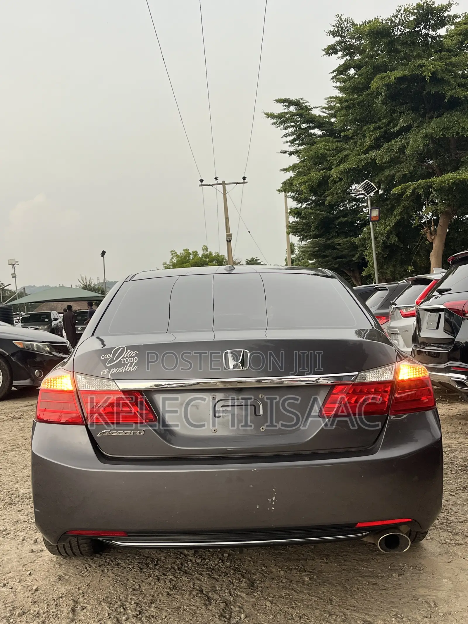 Honda Accord EX-L 4dr Sedan w/Navigation (2.4L 4cyl CVT) 2014 Gray