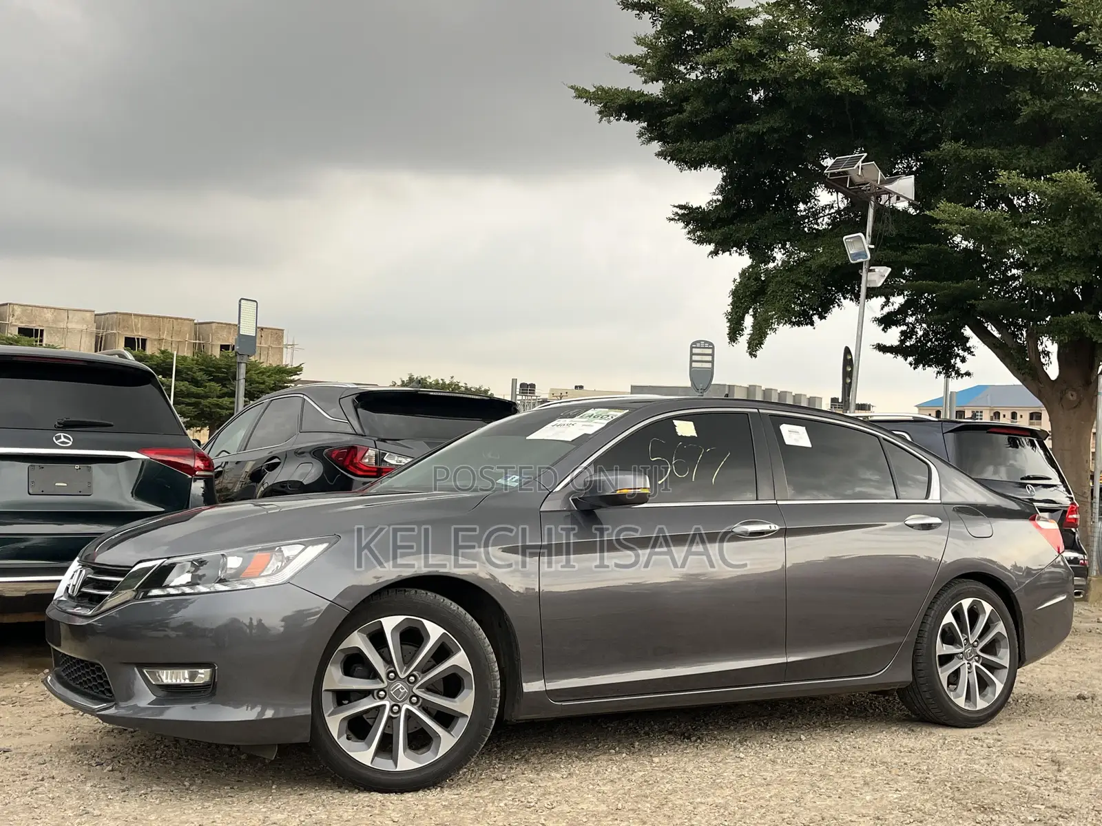Honda Accord EX-L 4dr Sedan w/Navigation (2.4L 4cyl CVT) 2014 Gray