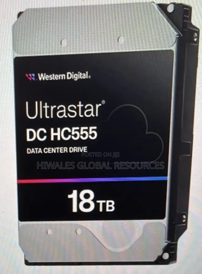 WD Ultrastar HC555 SATA 18tb 3.5” Data Centre Hard Drive