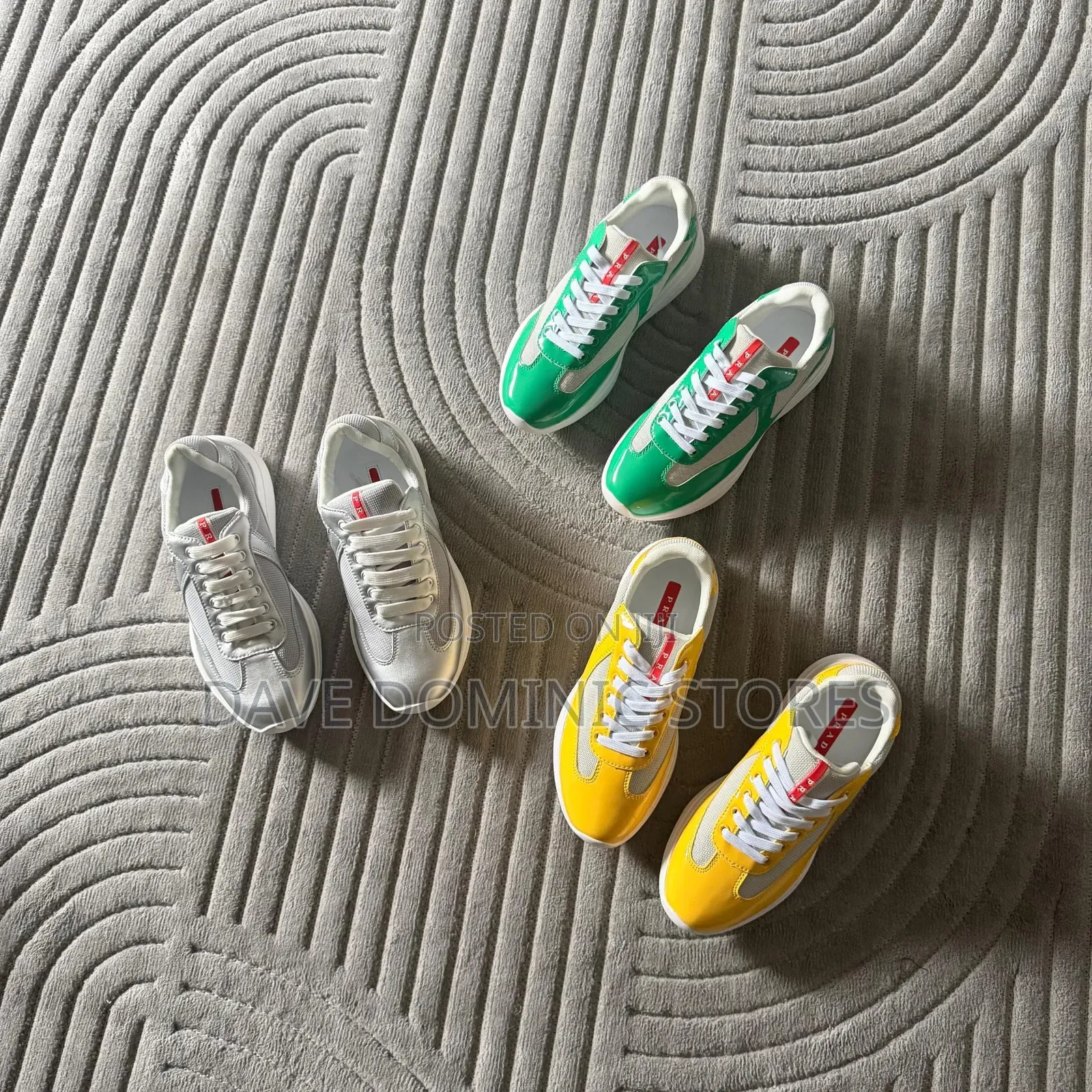 Prada America's Cup Sneakers Available in 3 Colors