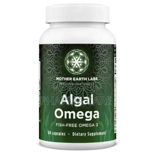 Bioactive Sustainable Omega-3s Algal Omega- 60 Capsules