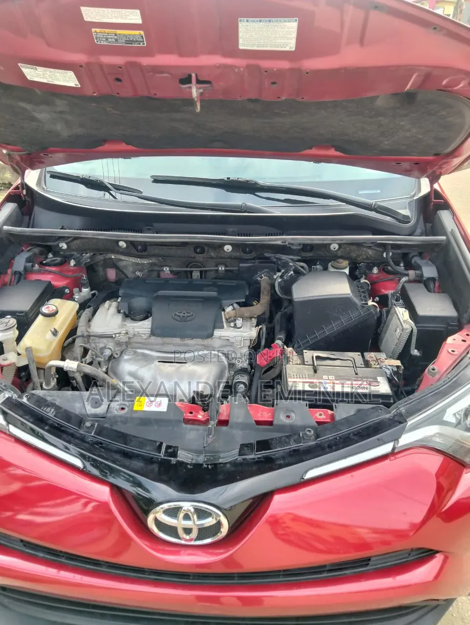 Toyota RAV4 2017 Red