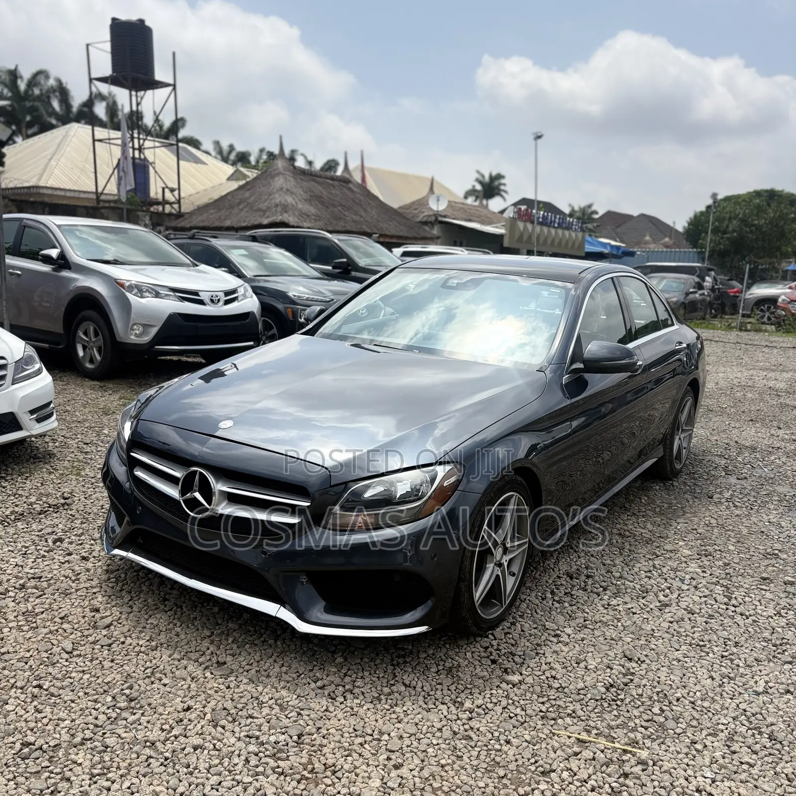 Mercedes-Benz C300 Luxury 4Matic Sedan AWD (2.0L 4cyl 7A) 2016 Gray