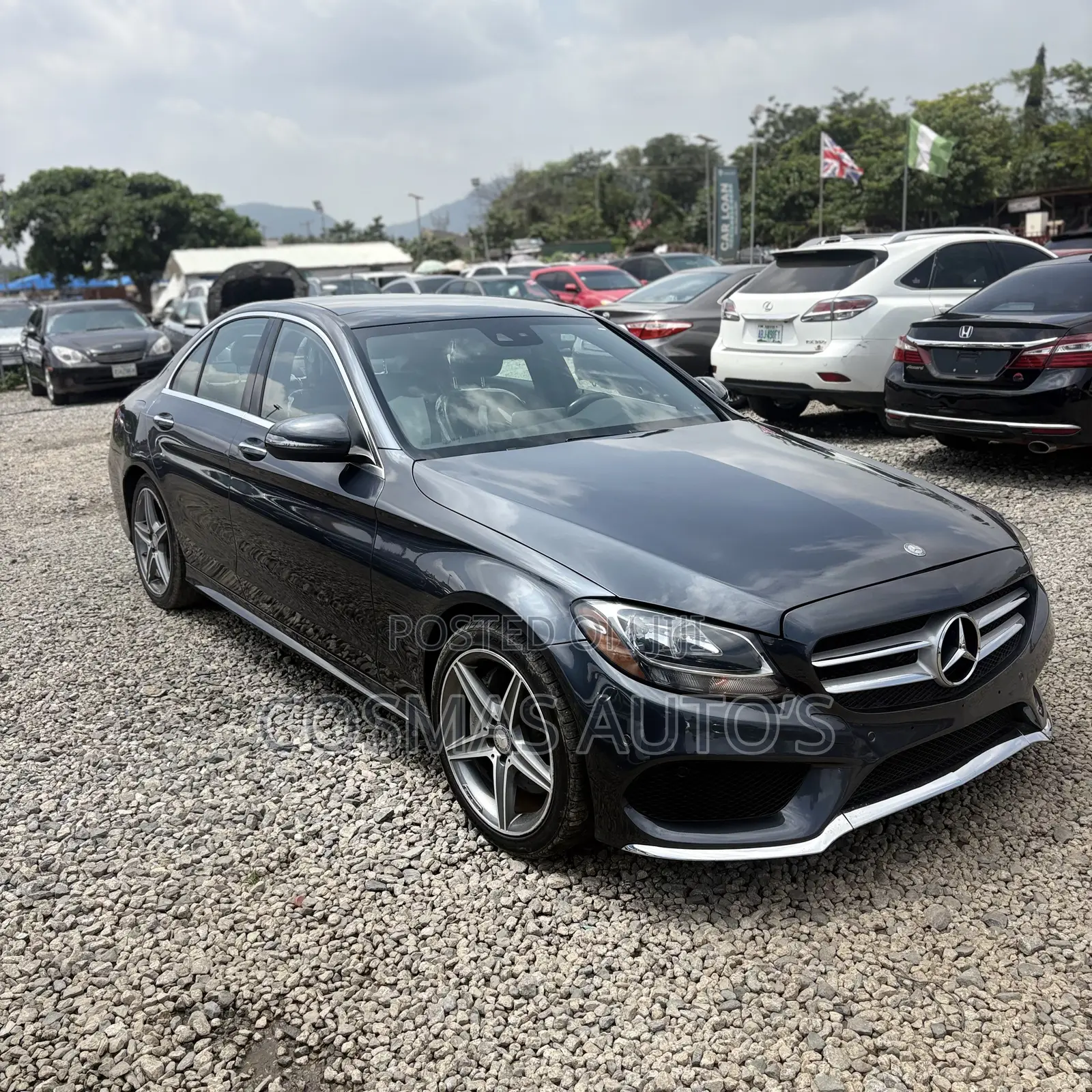 Mercedes-Benz C300 Luxury 4Matic Sedan AWD (2.0L 4cyl 7A) 2016 Gray