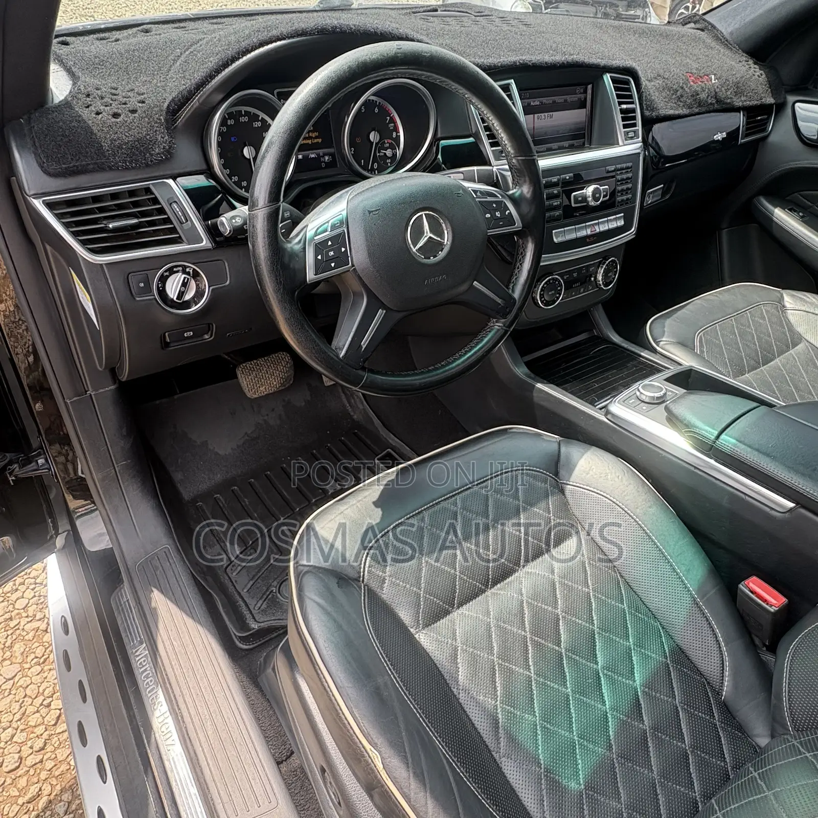 Mercedes-Benz M Class ML 550 4Matic 2013 Black