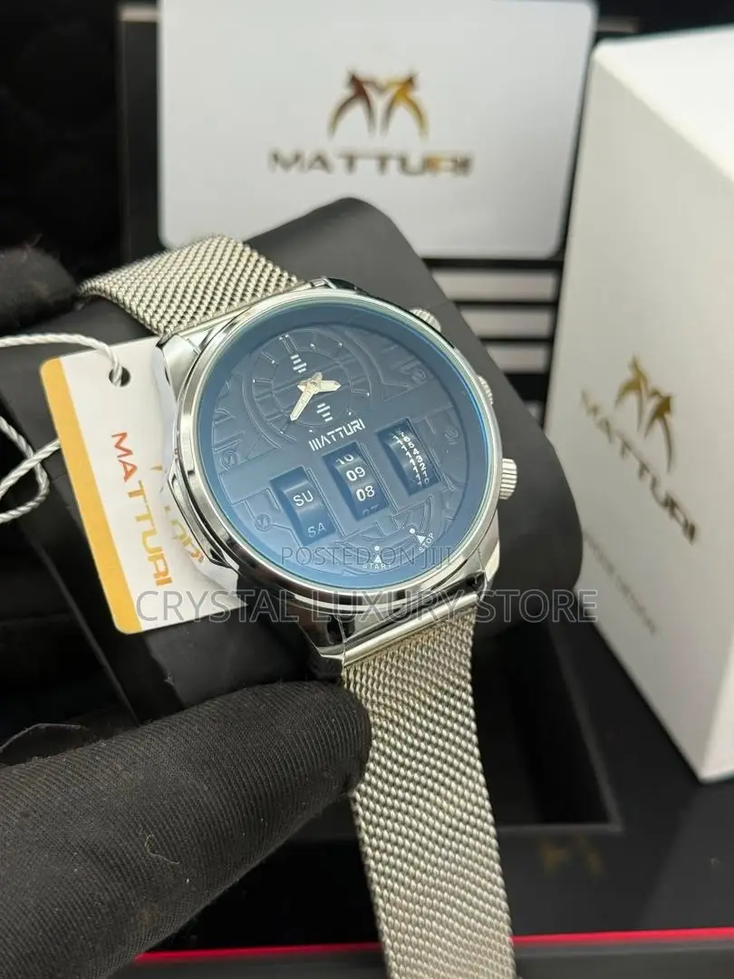 Matturi Quality Men Chain Strap Wristwatch