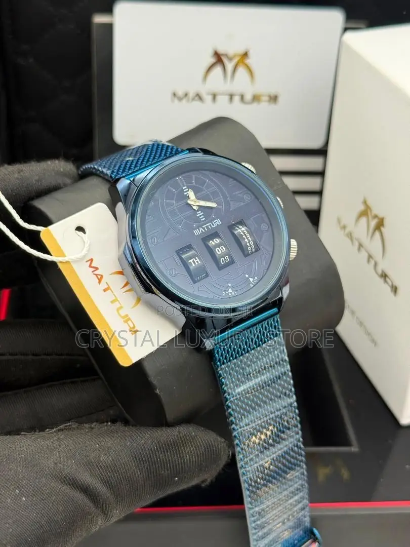 Matturi Quality Men Chain Strap Wristwatch