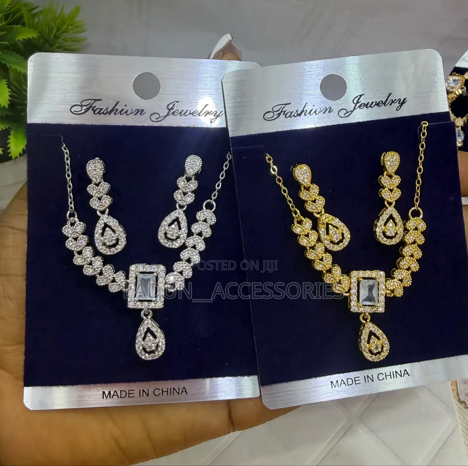 Earring and Necklace Set