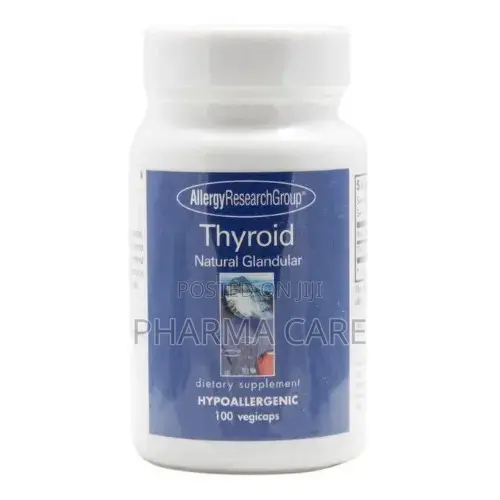 Thyroid Natural Glandular 100 Vegcaps