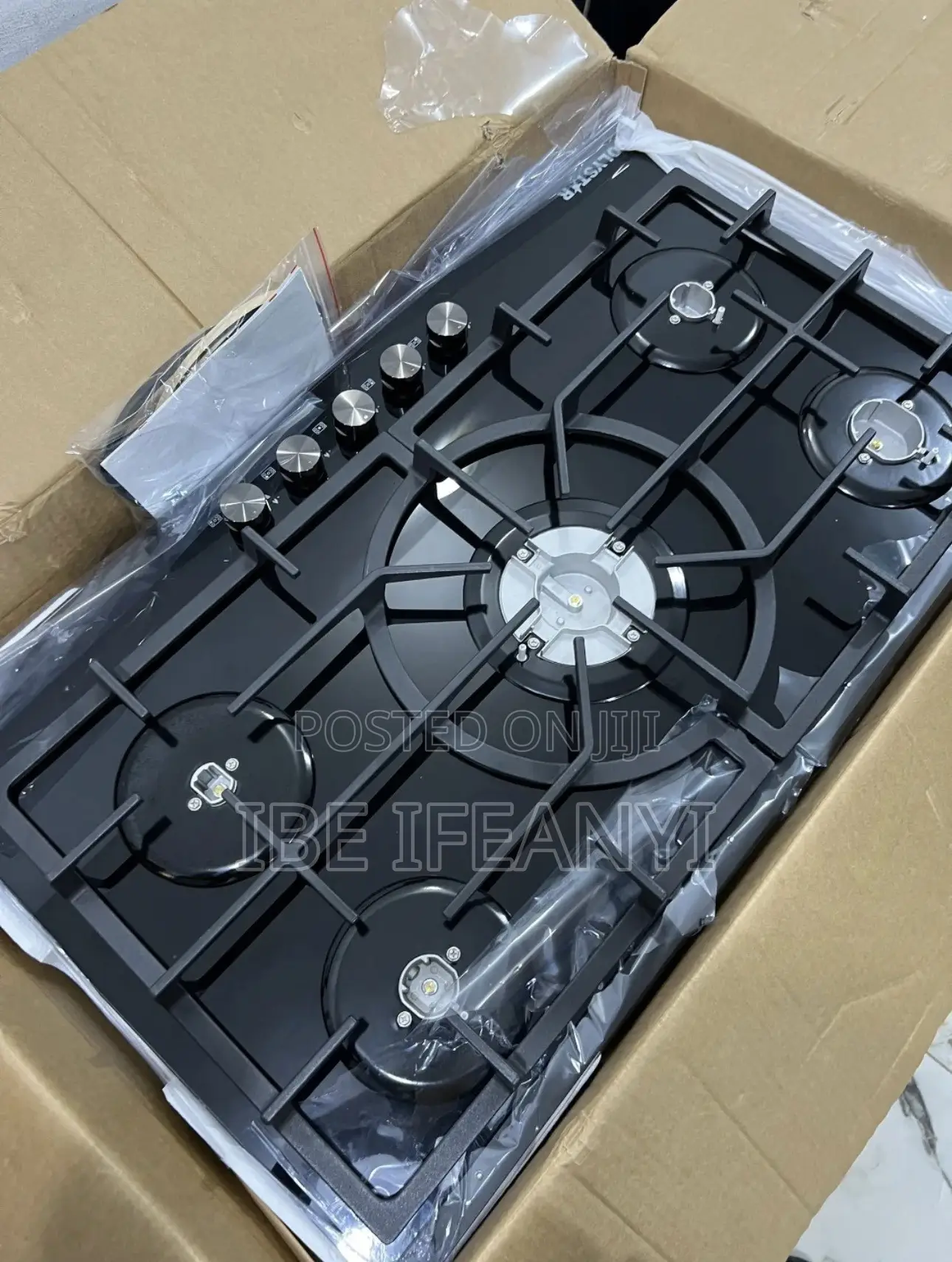 Polyester 5-Burner Built-in Gas Cooker – All Gas
