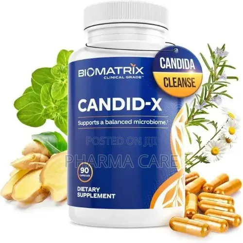 Candid-X Candida Support- Oregano- Sodium Caprylate 90 Capsules