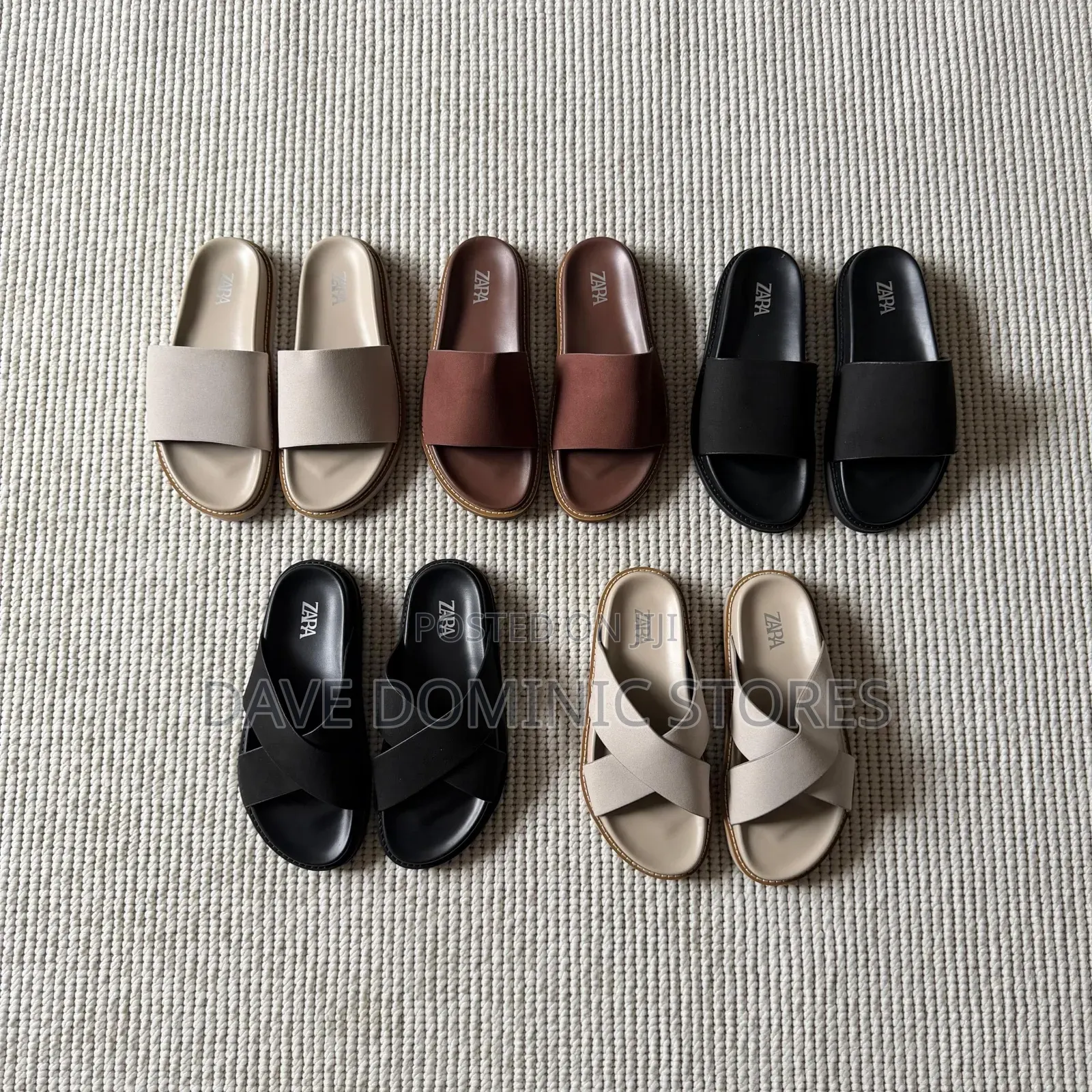 Zara Flat Sandals Available Now
