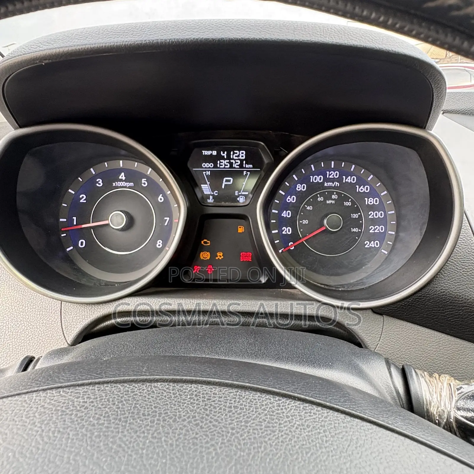 Hyundai Elantra 2013 Gray