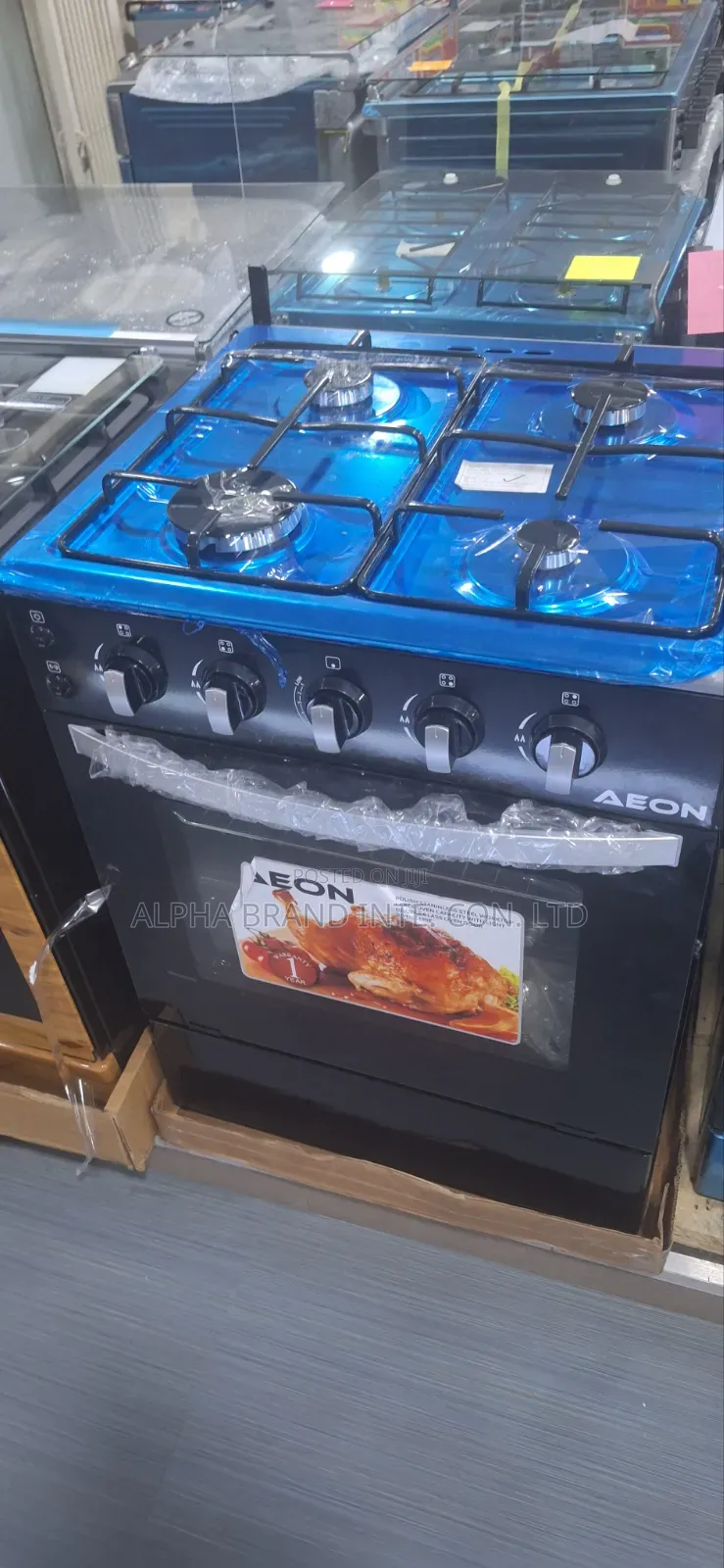 Aeon 6060 4+0 Gas Cooker