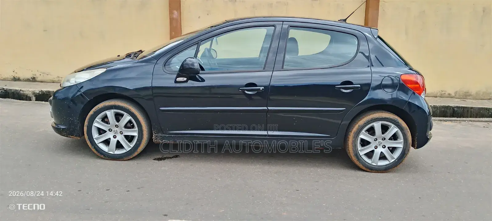 Peugeot 207 2007 Black