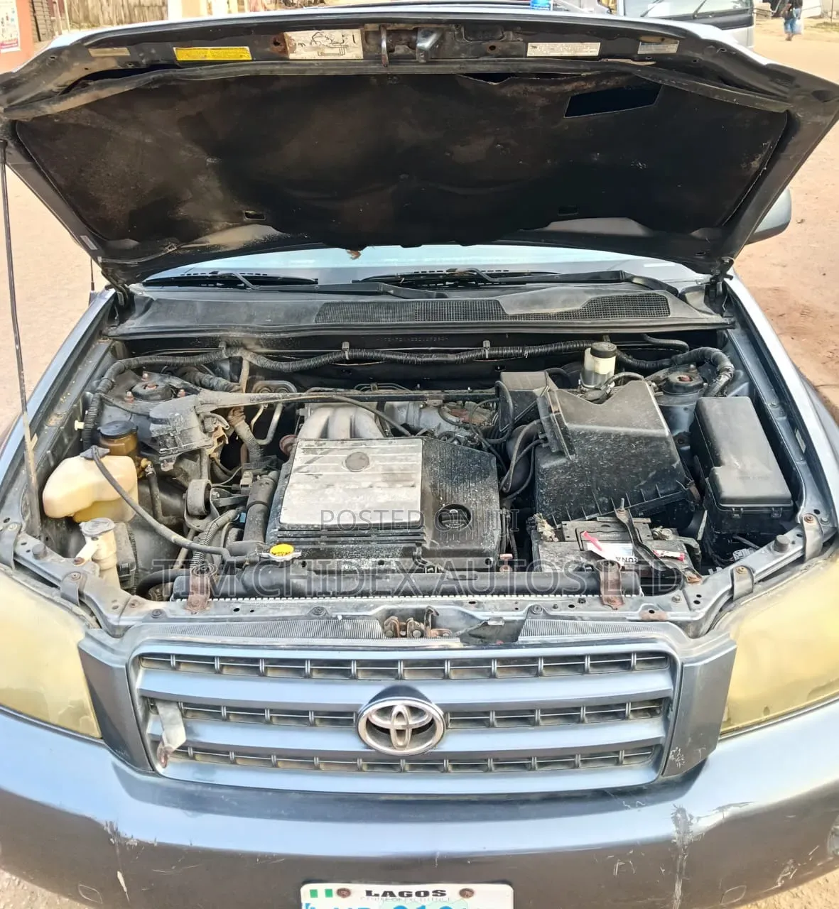 Toyota Highlander 2003 Blue