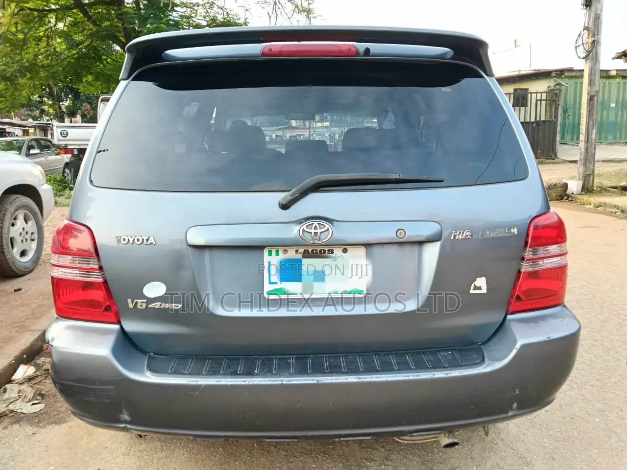 Toyota Highlander 2003 Blue