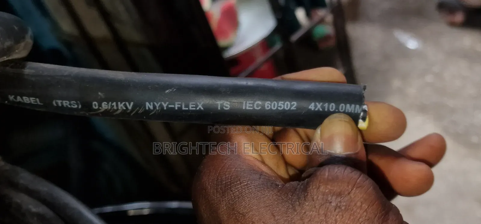 10mmx4core Pvcpvc Flexible Cable