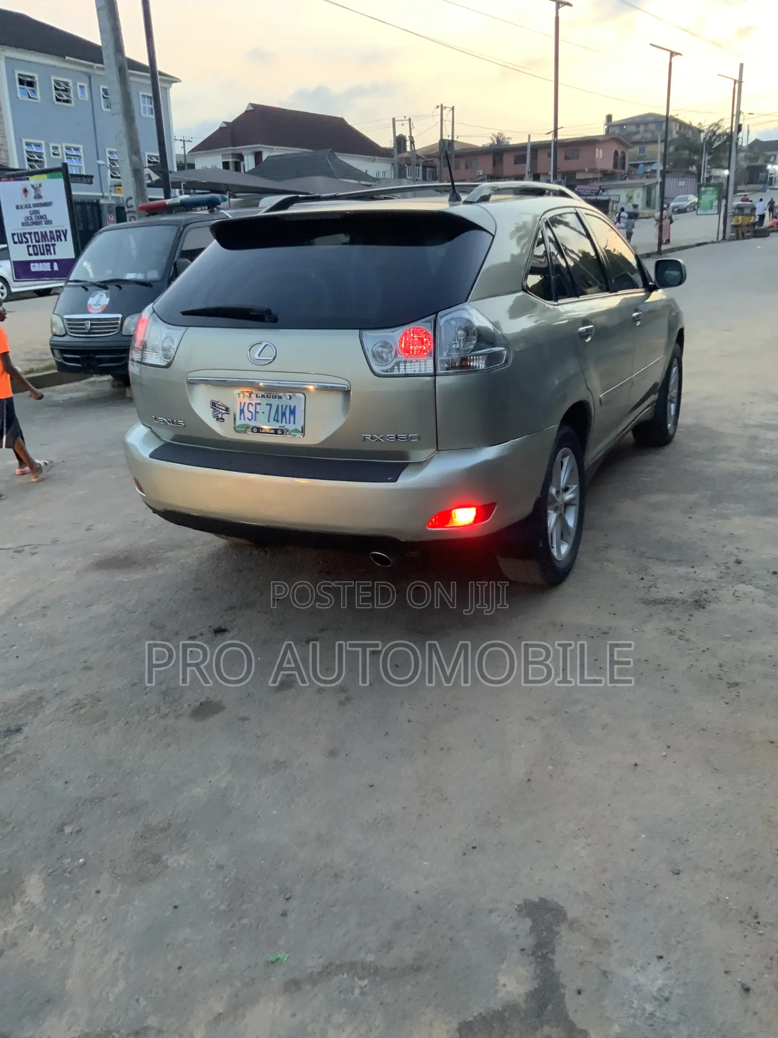 Lexus RX 350 2008 Gold