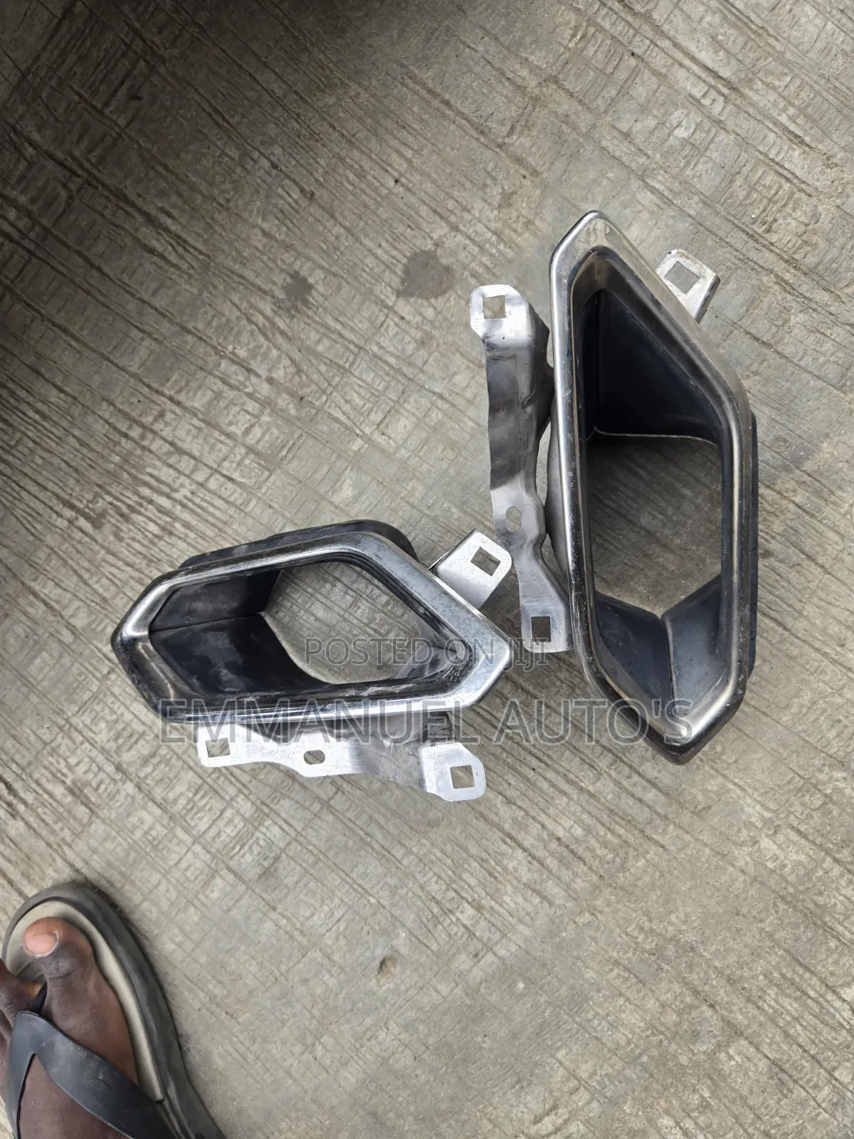Nx 300h Rear Bumper Stainless Pipe