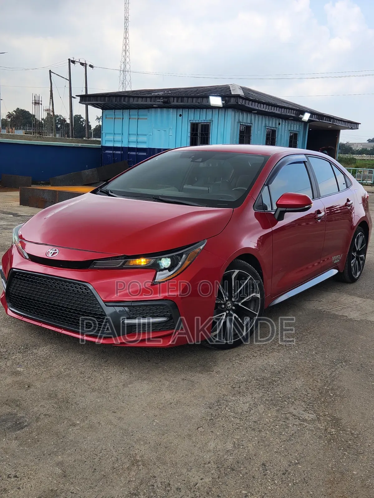 Toyota Corolla SE 2020 Red
