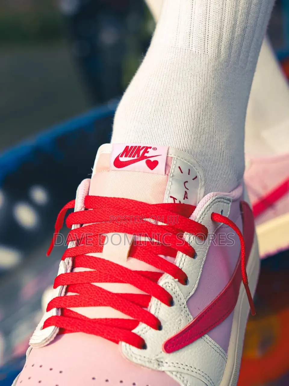 Travis Scott X Nike Air Jordan 1 Low Sp Pink Pack "Shy Pink"