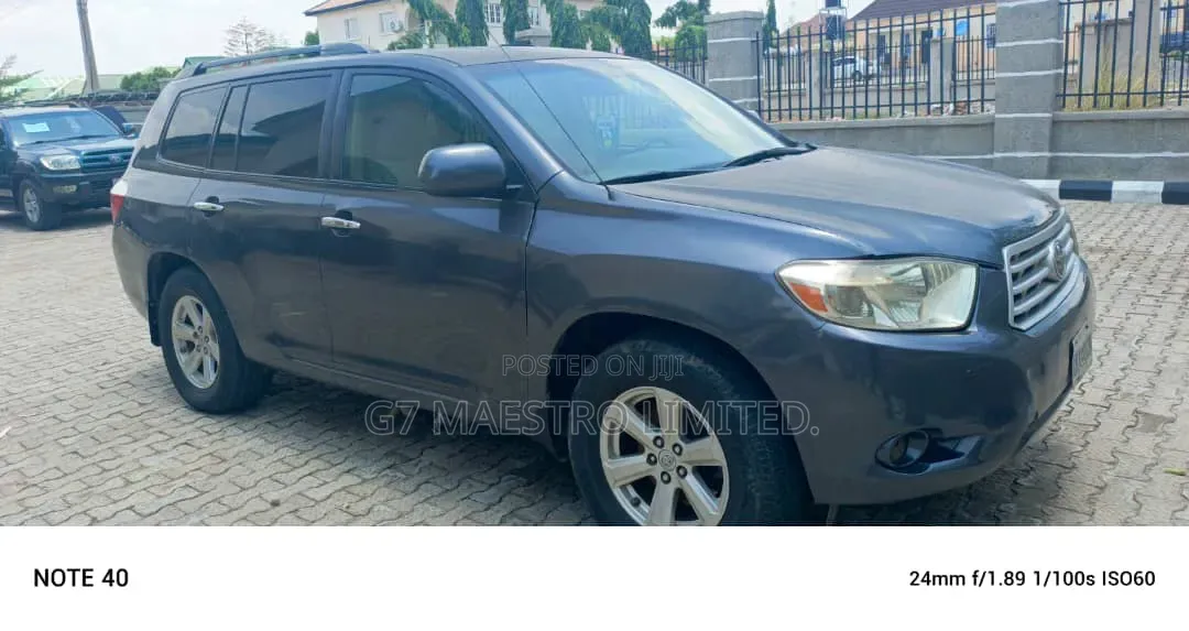 Toyota Highlander 2009 Gray