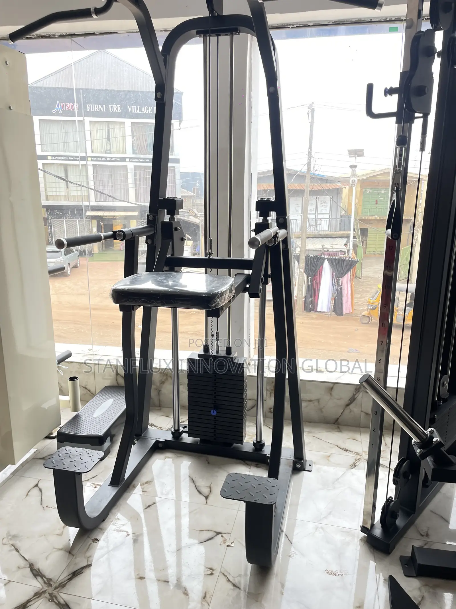 Assisted Pull Up and Dip Machine